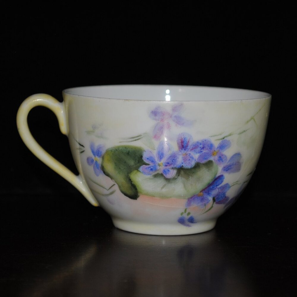 Damaged! Antique C.T. Germany Painted Porcelain Teacup